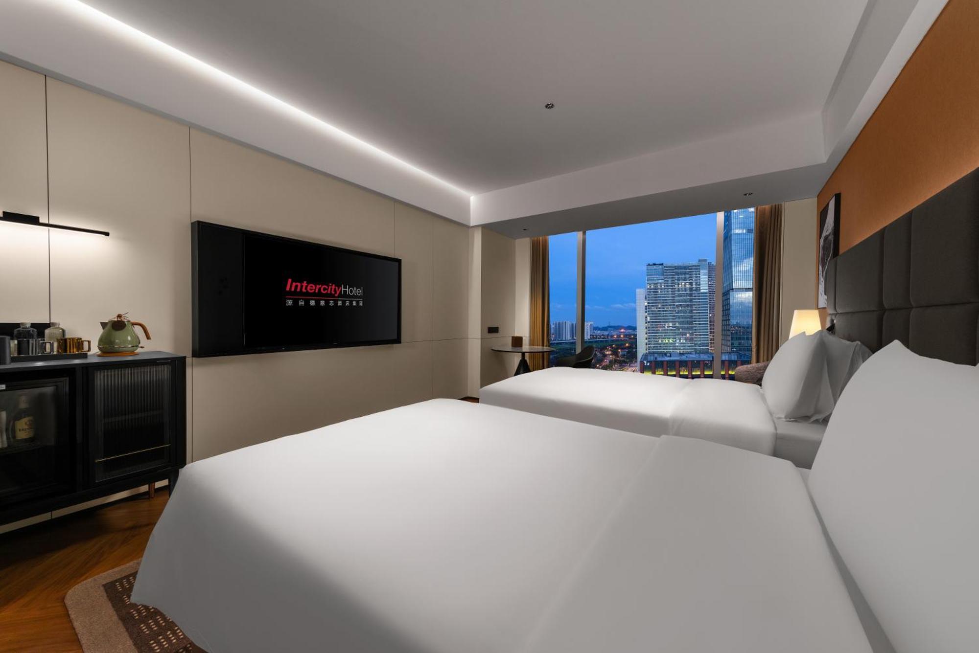 Intercity Hotel Guangzhou South Railway Station - Free Minibar Including Erdinger Weissbier Luaran gambar